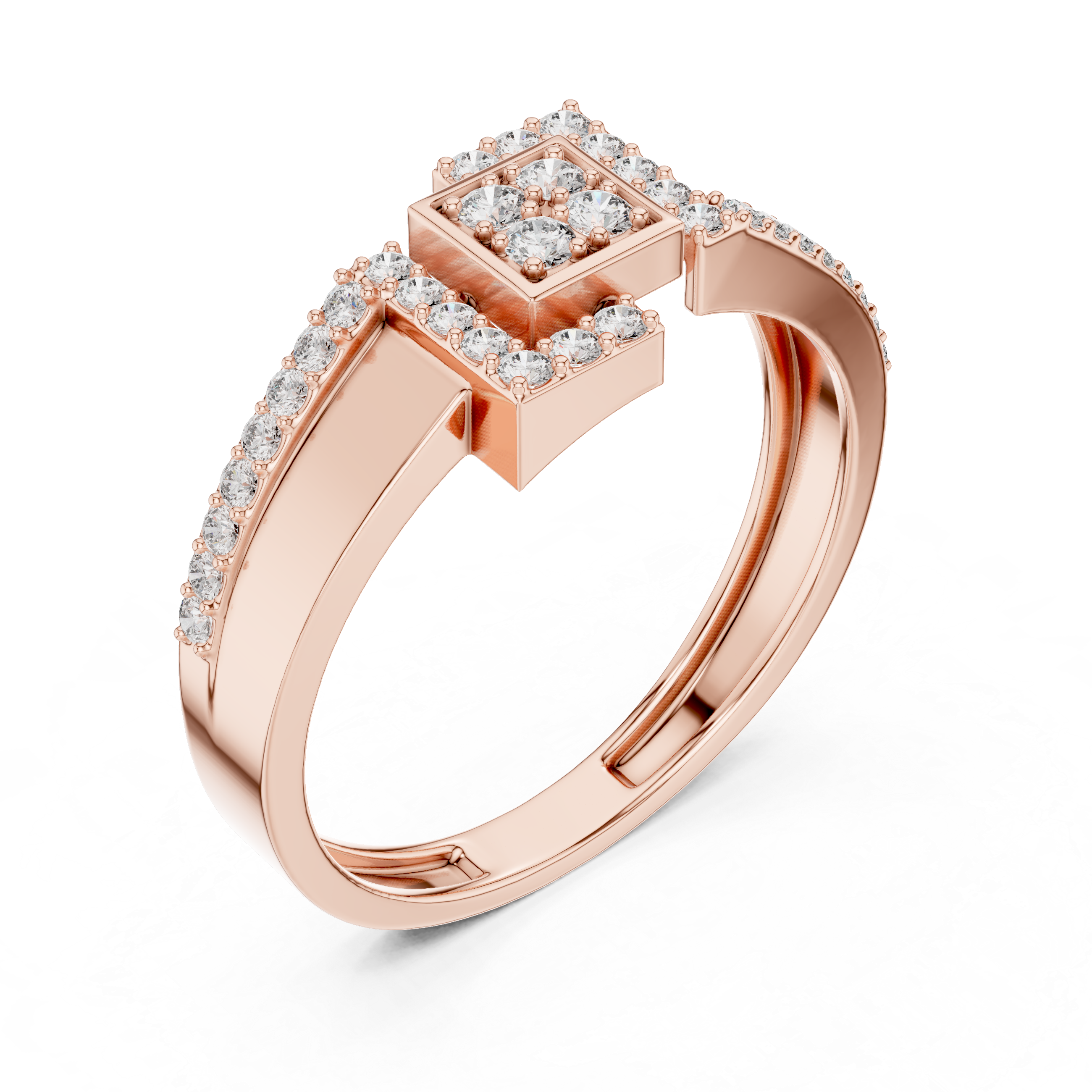 Deluxe Lab grown diamond ring jewelry