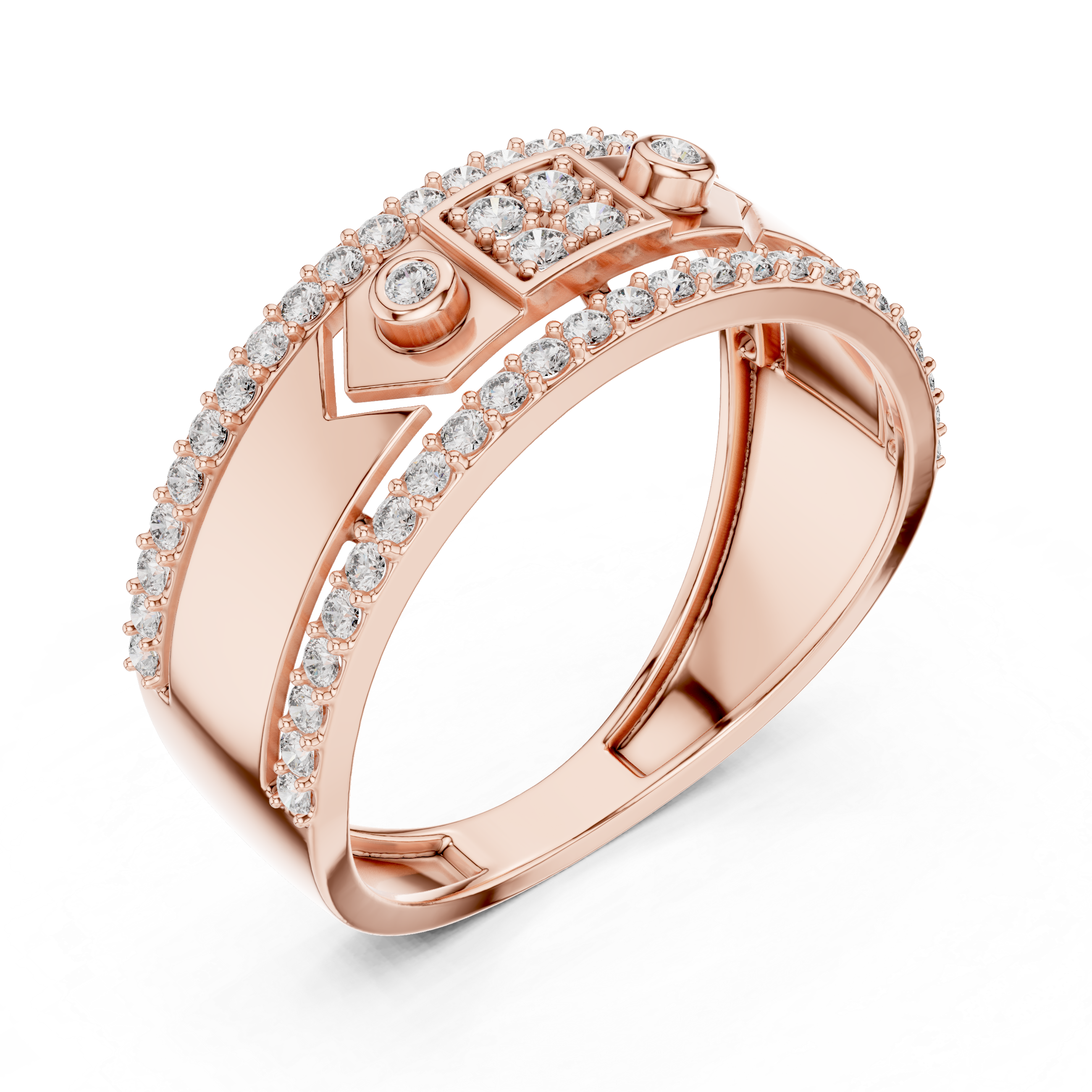Peerless Lab grown diamond ring band