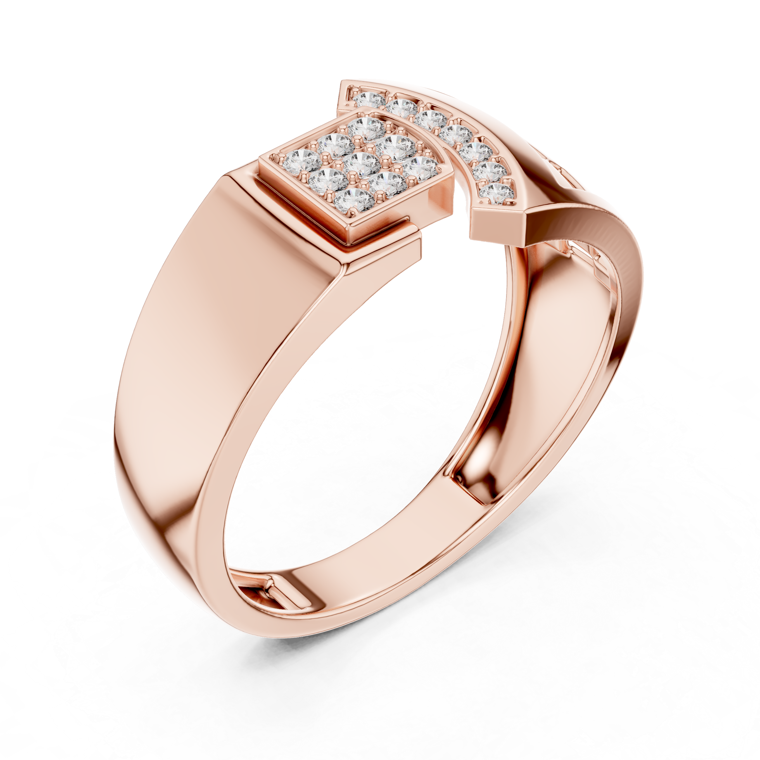 Arresting Lab grown diamond ring piece