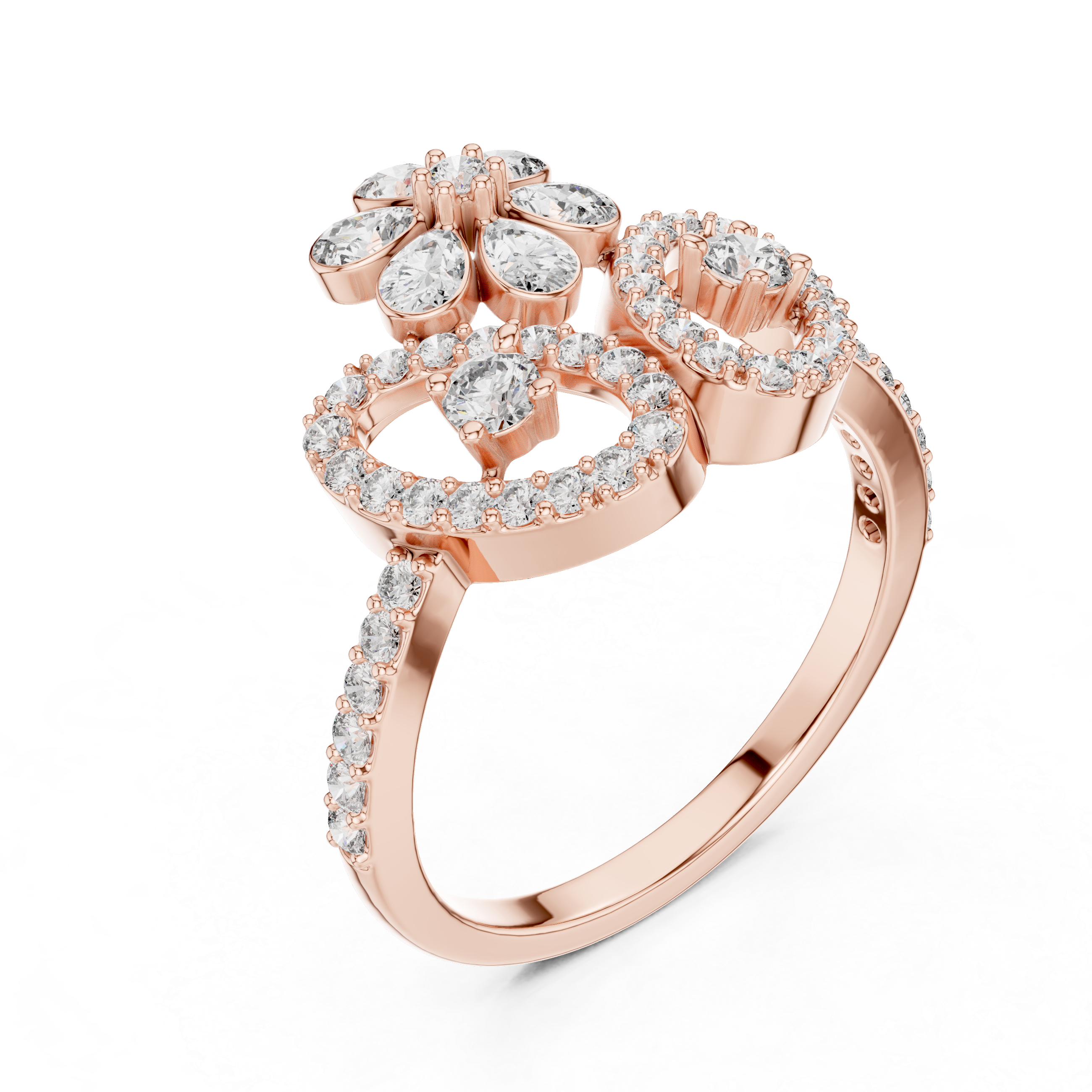 Classy Lab grown diamond ring style