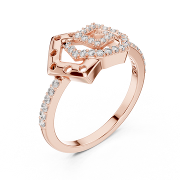 Sparkling Lab grown diamond ring style