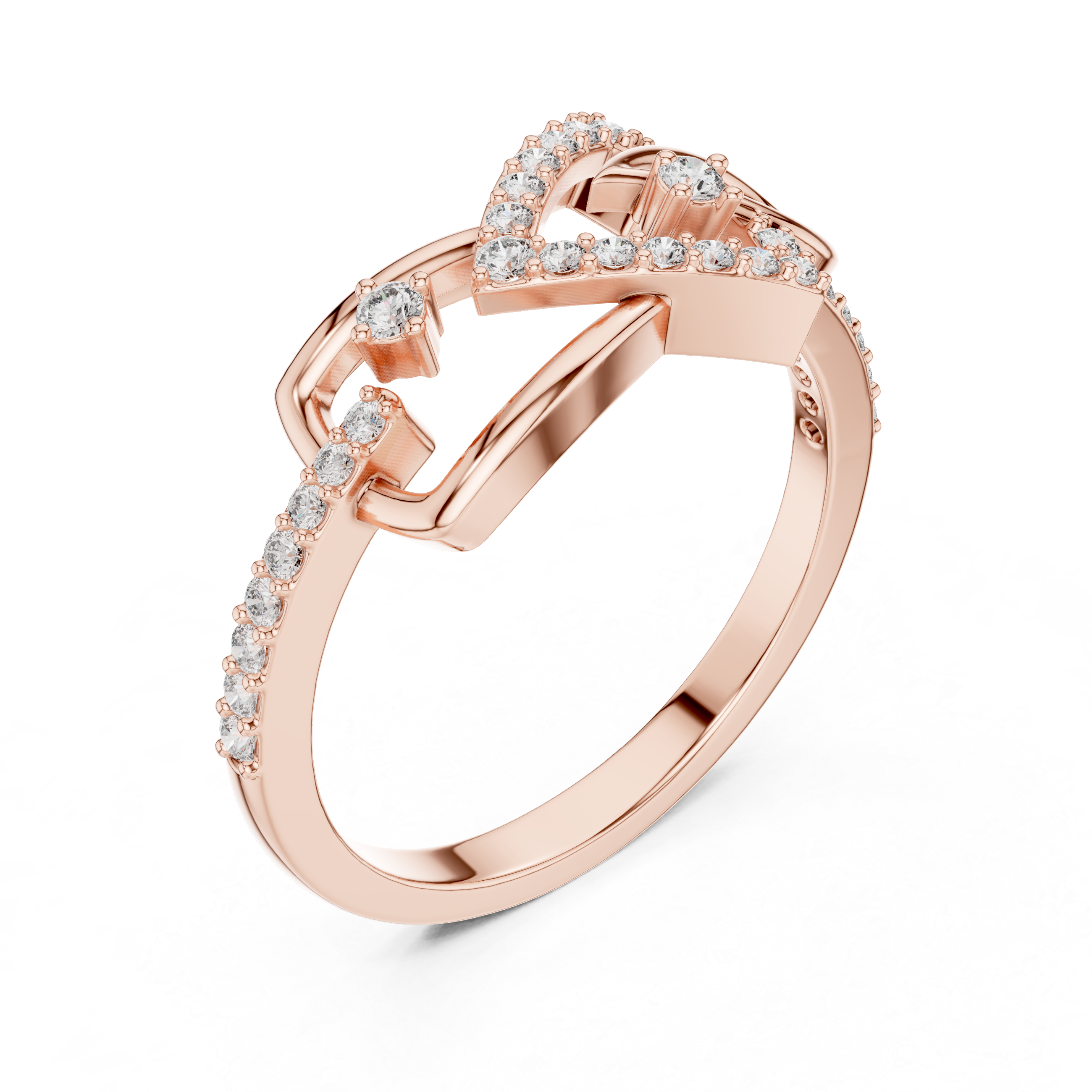 Spectacular Lab grown diamond ring piece