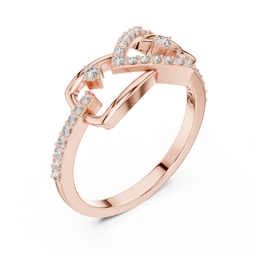 Spectacular Lab grown diamond ring piece