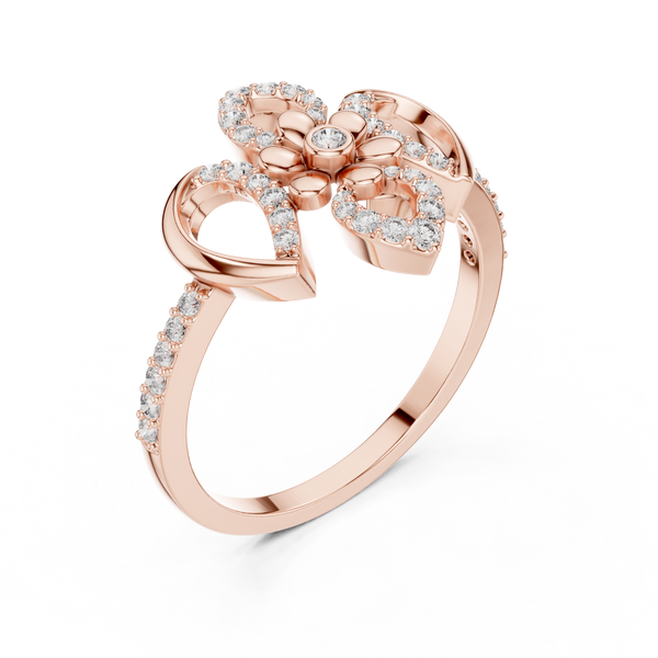 Luminous Lab grown diamond ring band