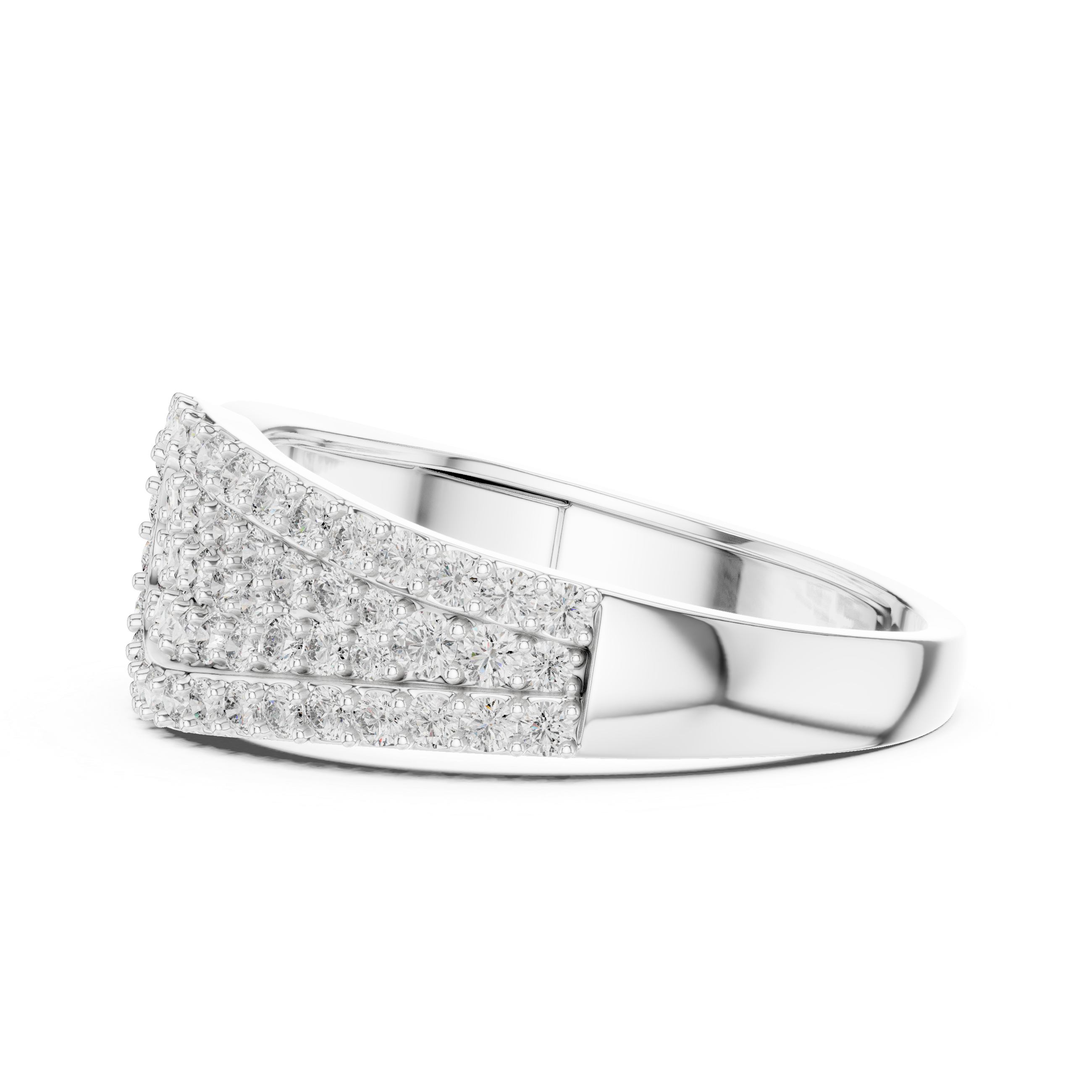 Delicate Lab grown diamond ring design