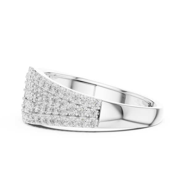 Delicate Lab grown diamond ring design