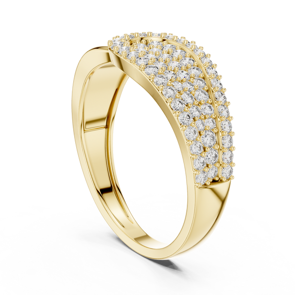 Delicate Lab grown diamond ring design