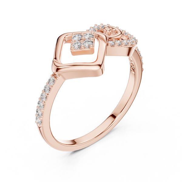 Engagement Lab grown diamond ring piece