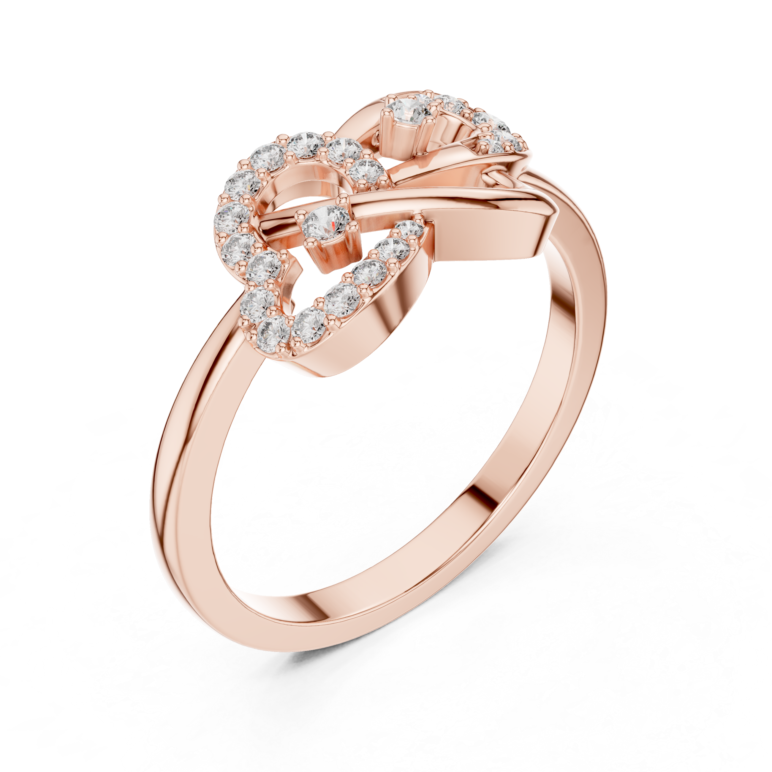 Alluring Lab grown diamond ring band