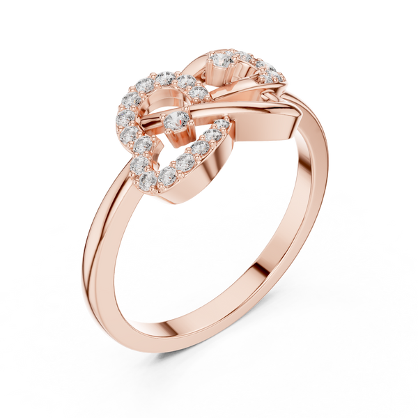 Alluring Lab grown diamond ring band