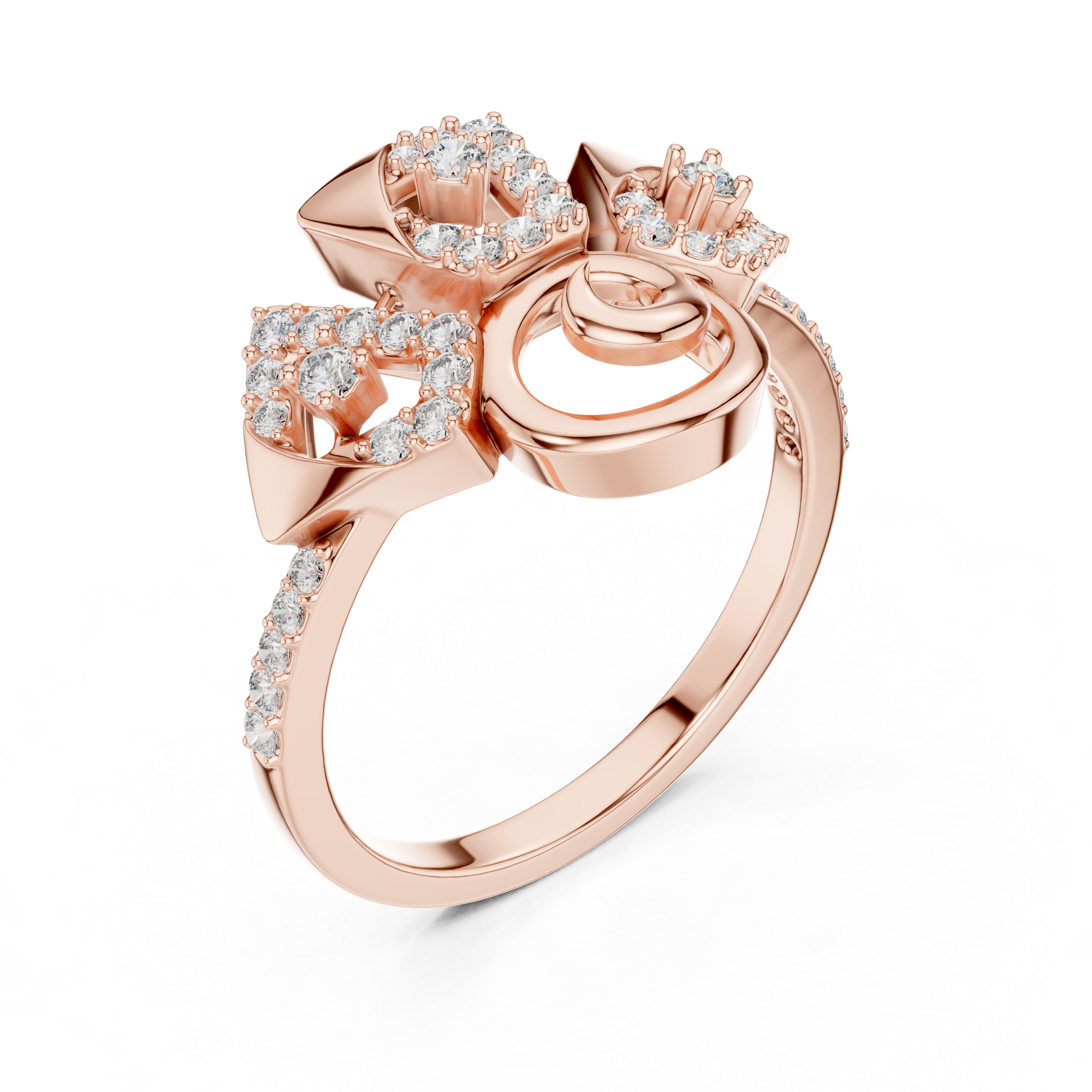 Classic Lab grown diamond ring piece
