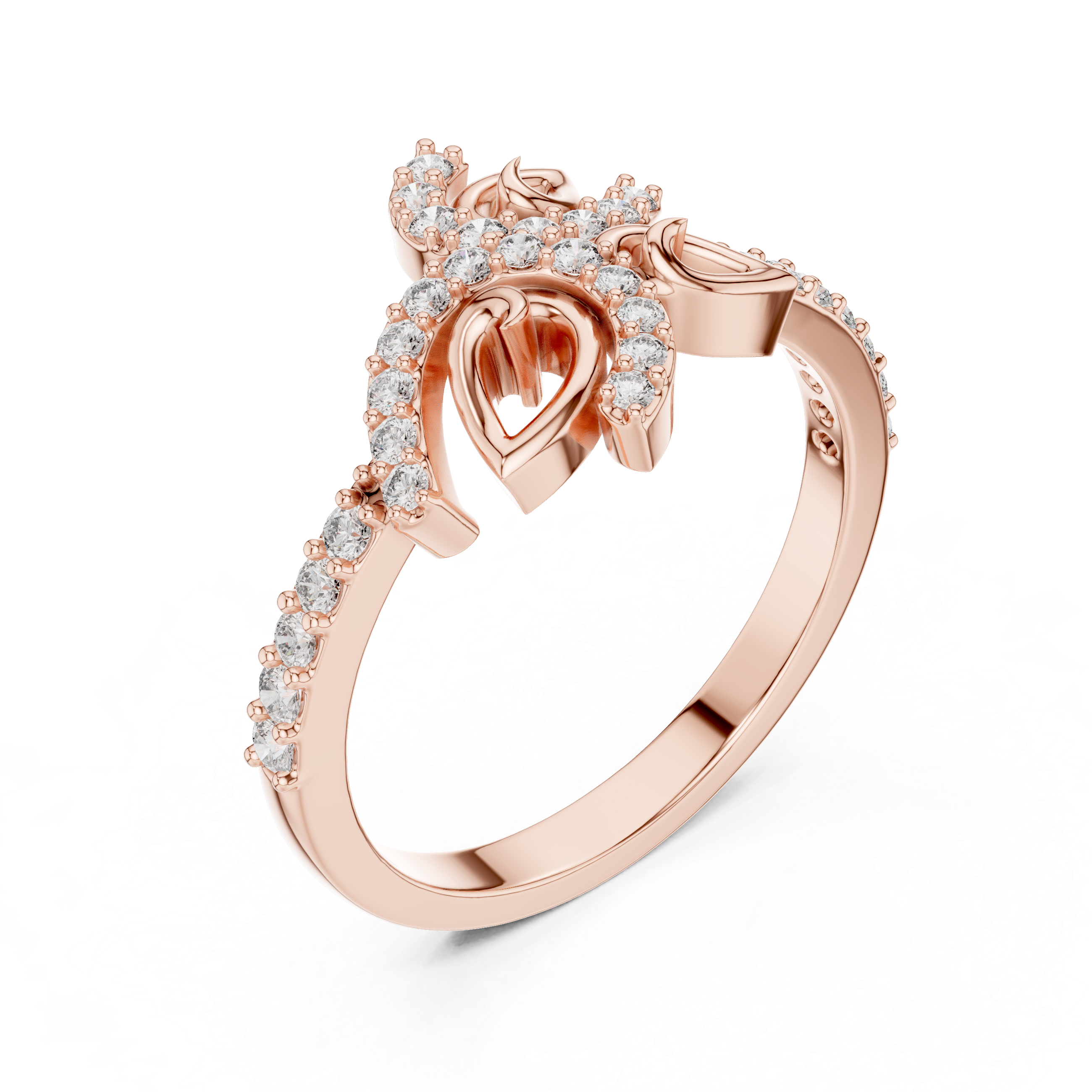 Opulent Lab grown diamond ring jewelry