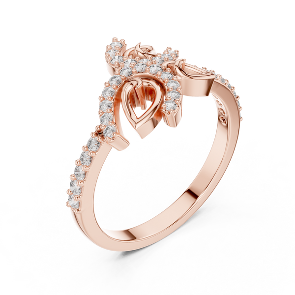 Opulent Lab grown diamond ring jewelry