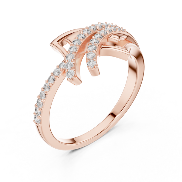 Superb Lab grown diamond ring design