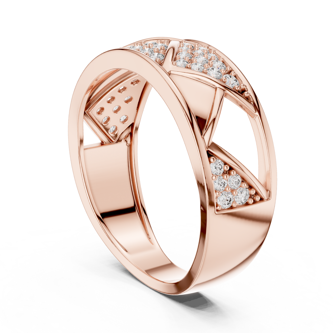 Vintage Lab grown diamond ring jewelry