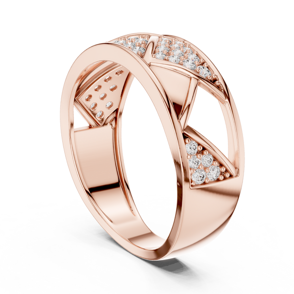 Vintage Lab grown diamond ring jewelry