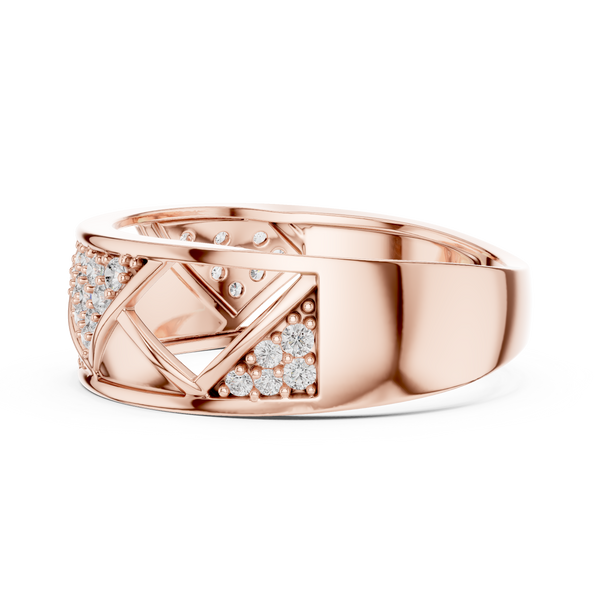 Vintage Lab grown diamond ring jewelry