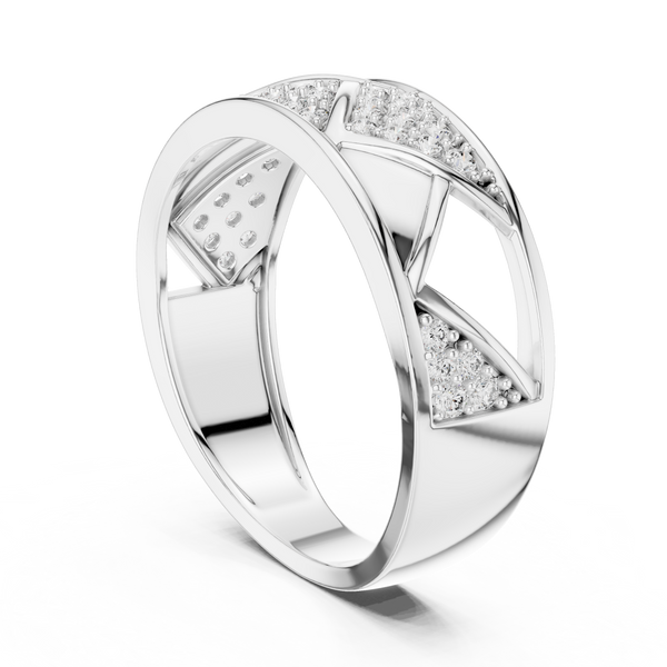 Vintage Lab grown diamond ring jewelry
