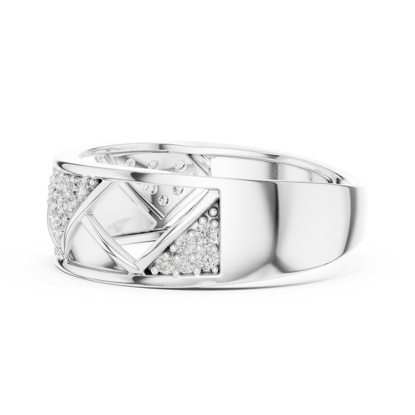 Vintage Lab grown diamond ring jewelry