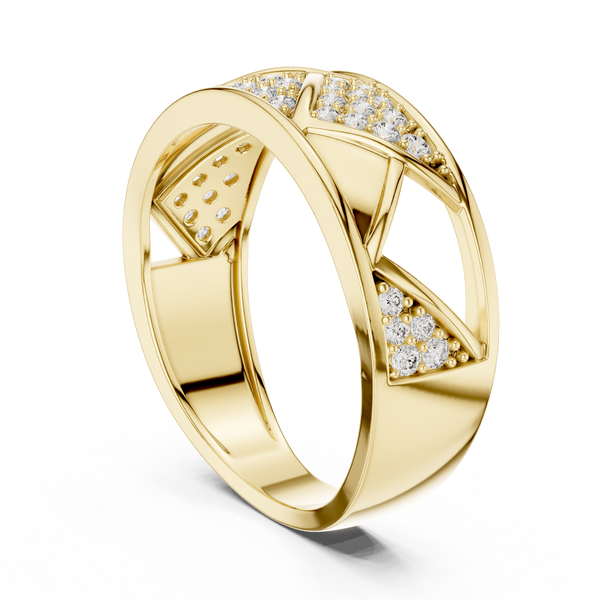 Vintage Lab grown diamond ring jewelry