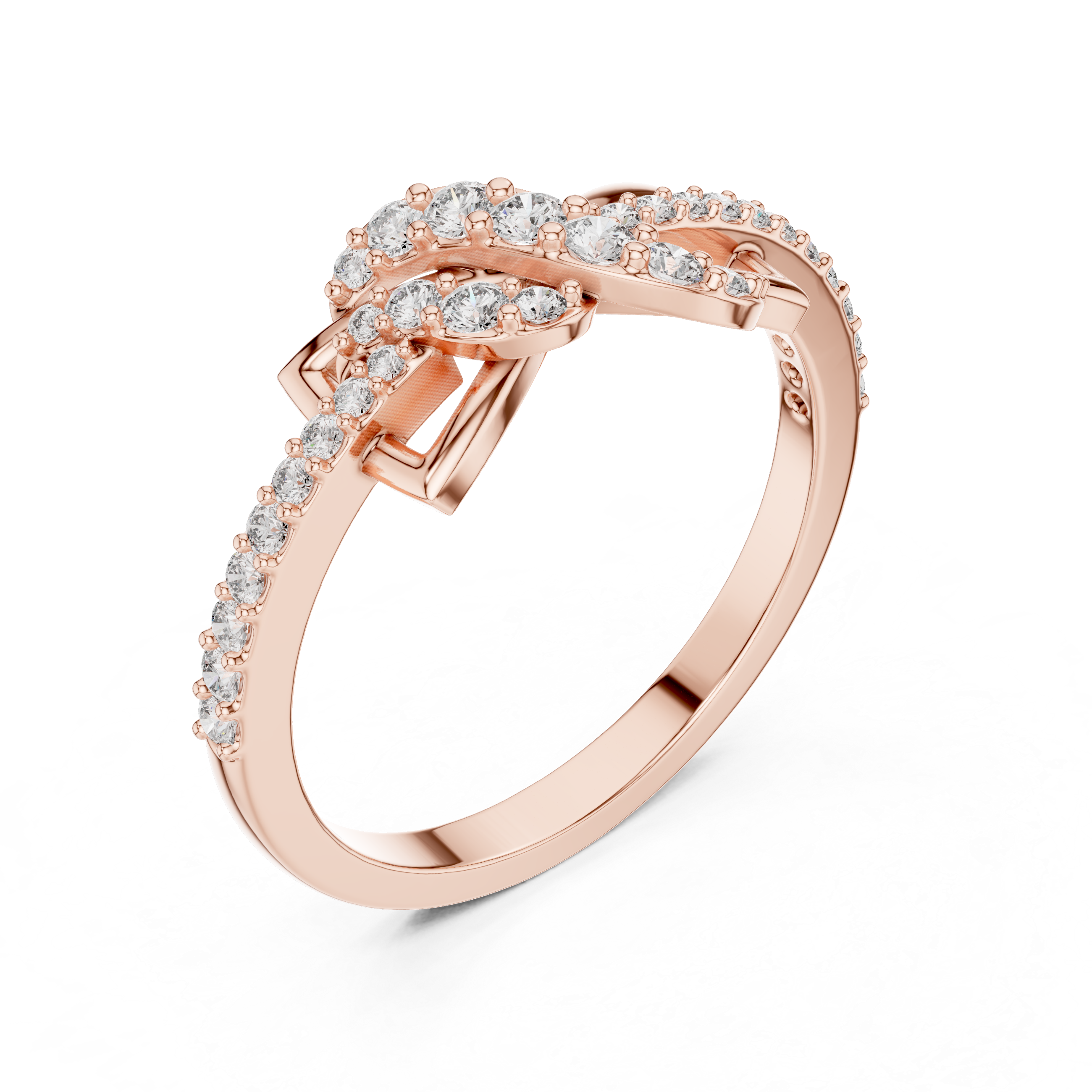 Unique Lab grown diamond ring style