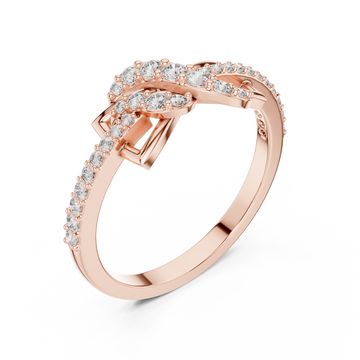 Unique Lab grown diamond ring style