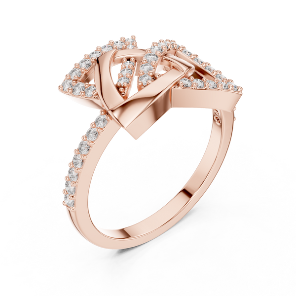 Shiny Lab grown diamond ring jewelry