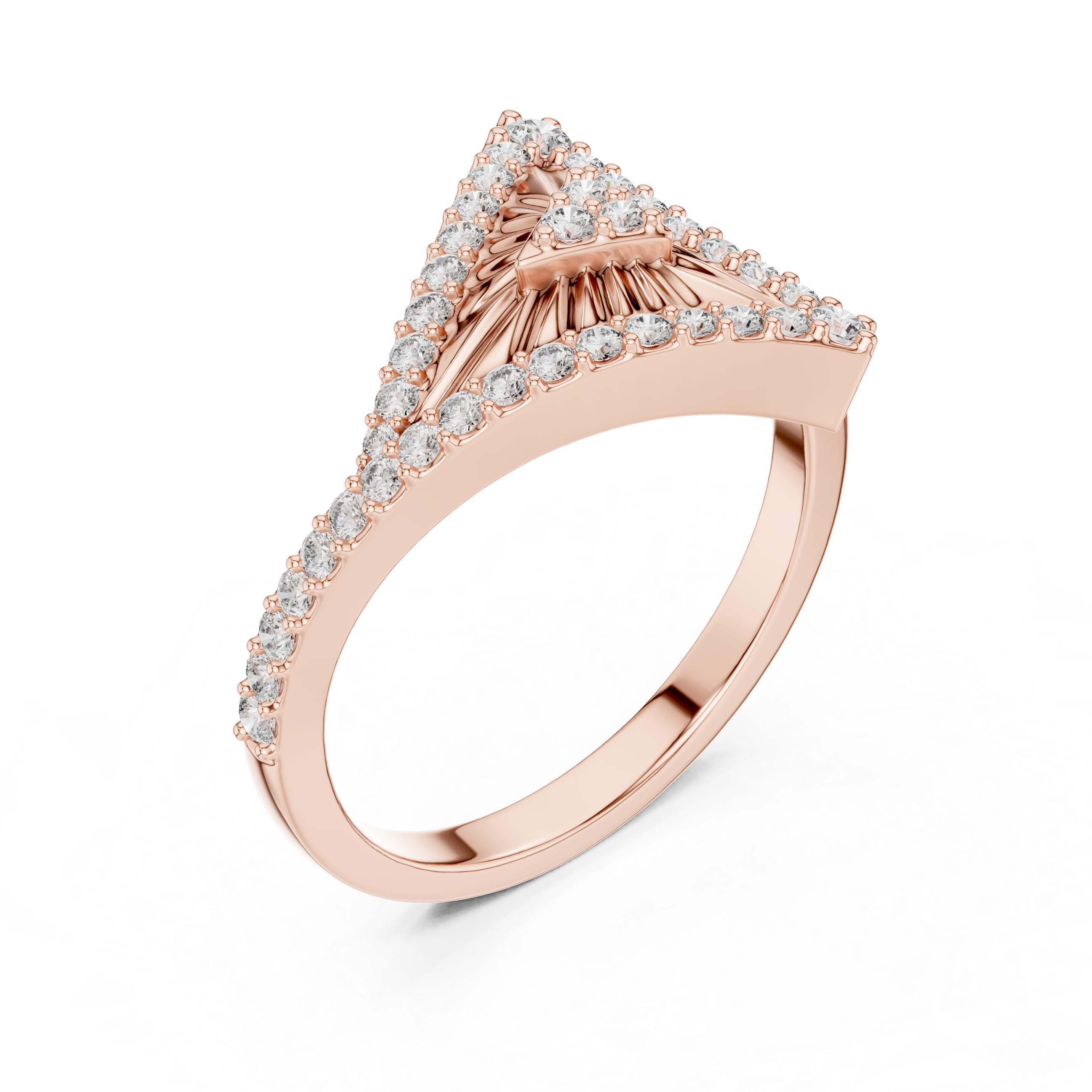 Glamorous Lab grown diamond ring piece