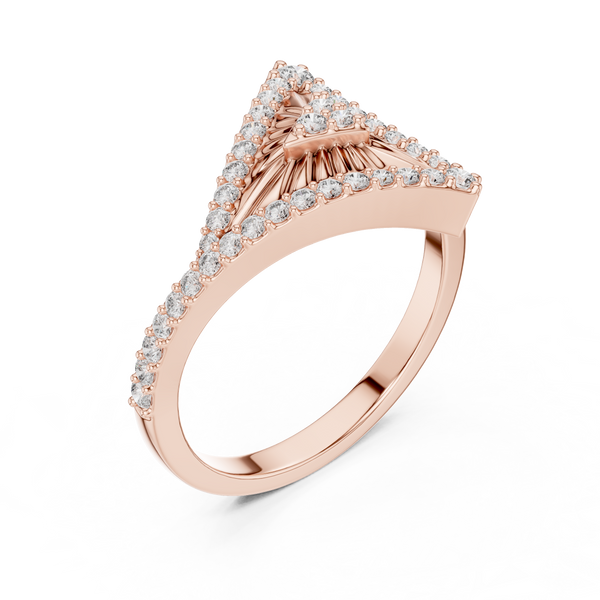 Glamorous Lab grown diamond ring piece