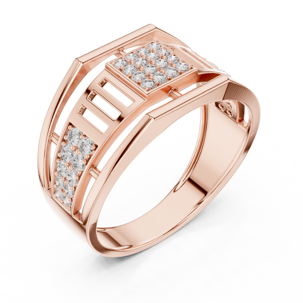 Feminine Lab grown diamond ring style