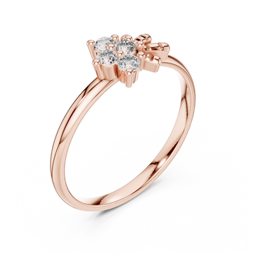Bold Lab grown diamond ring piece