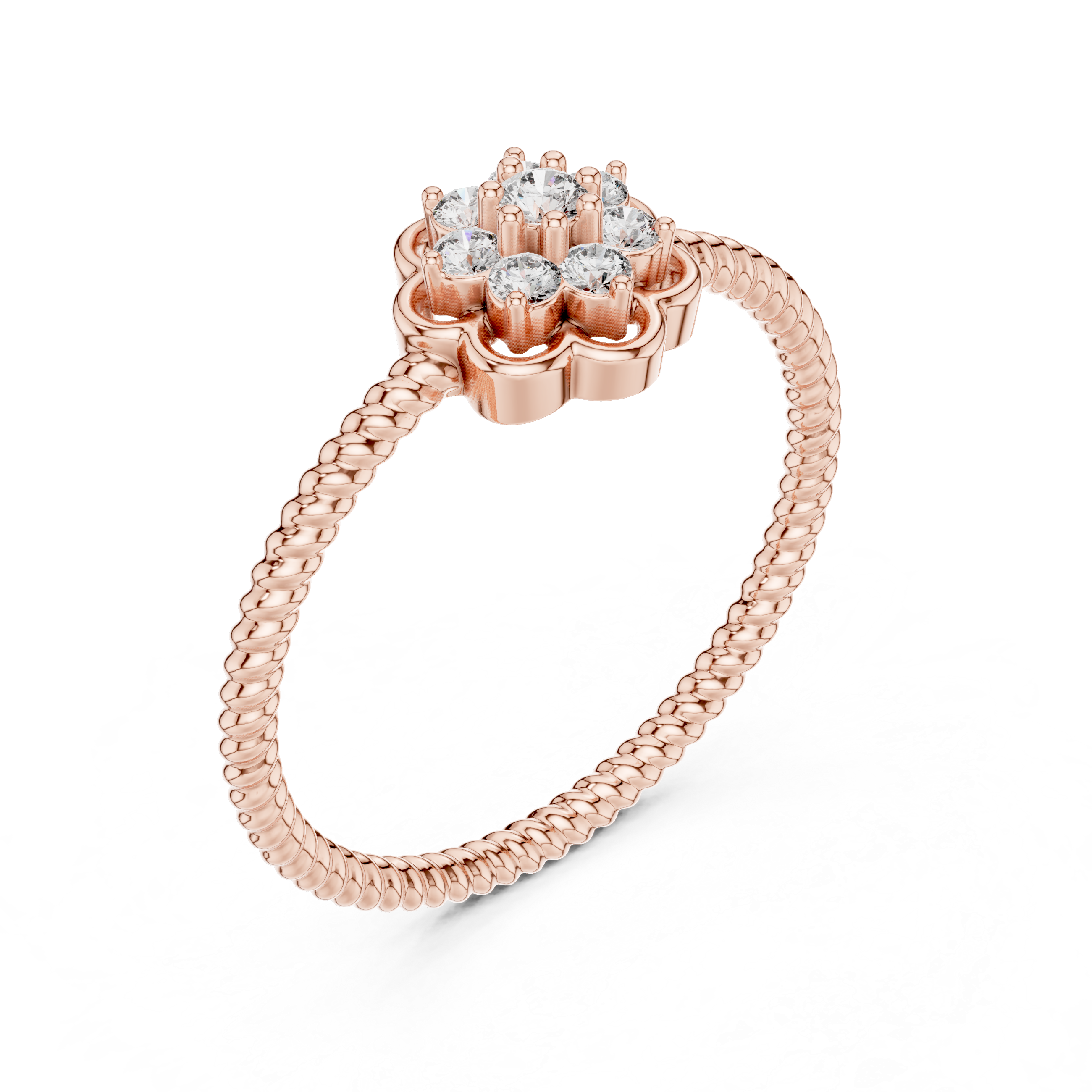 Regal Lab grown diamond ring design