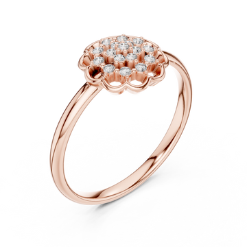 Lavish Lab grown diamond ring design