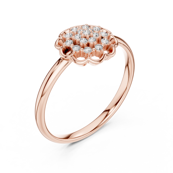 Lavish Lab grown diamond ring design