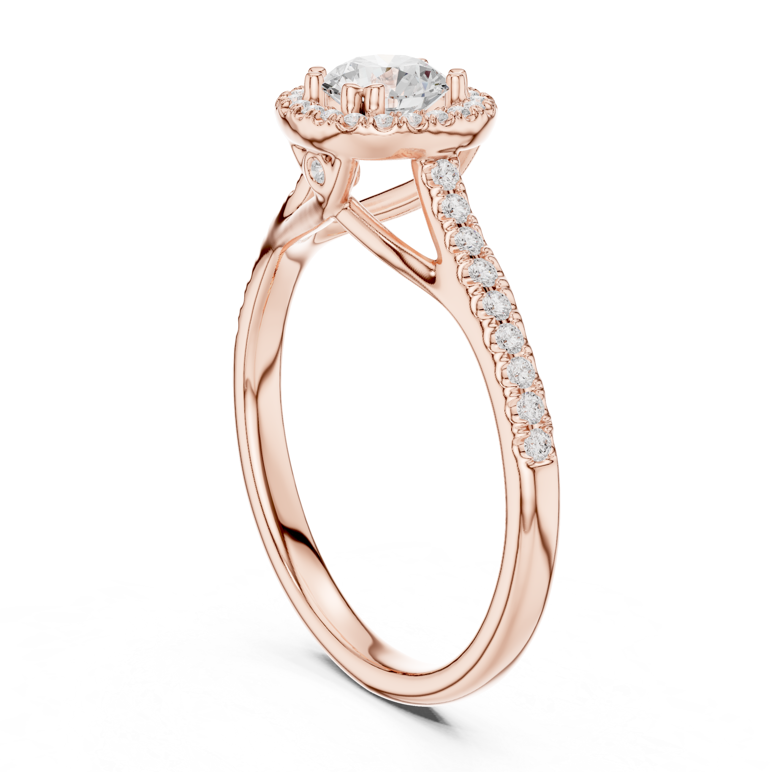 Aged Wine Lab grown diamond Rings design