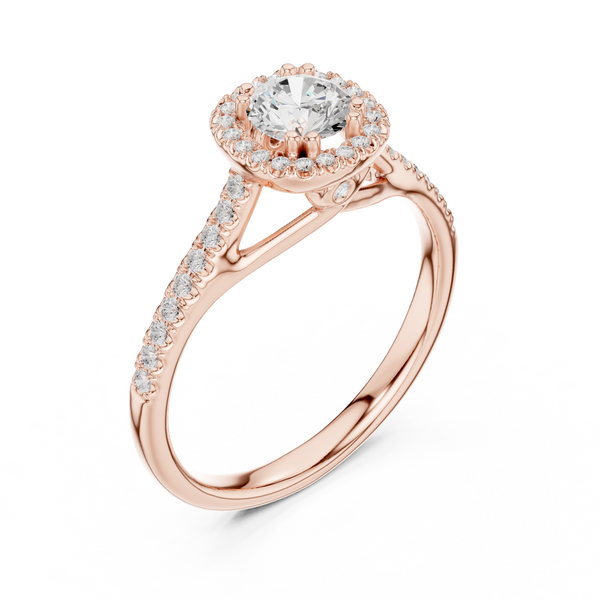 Aged Wine Lab grown diamond Rings design