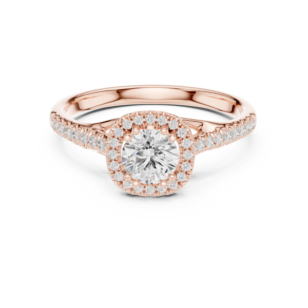 Aged Wine Lab grown diamond Rings design