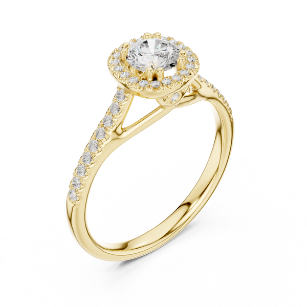 Aged Wine Lab grown diamond Rings design