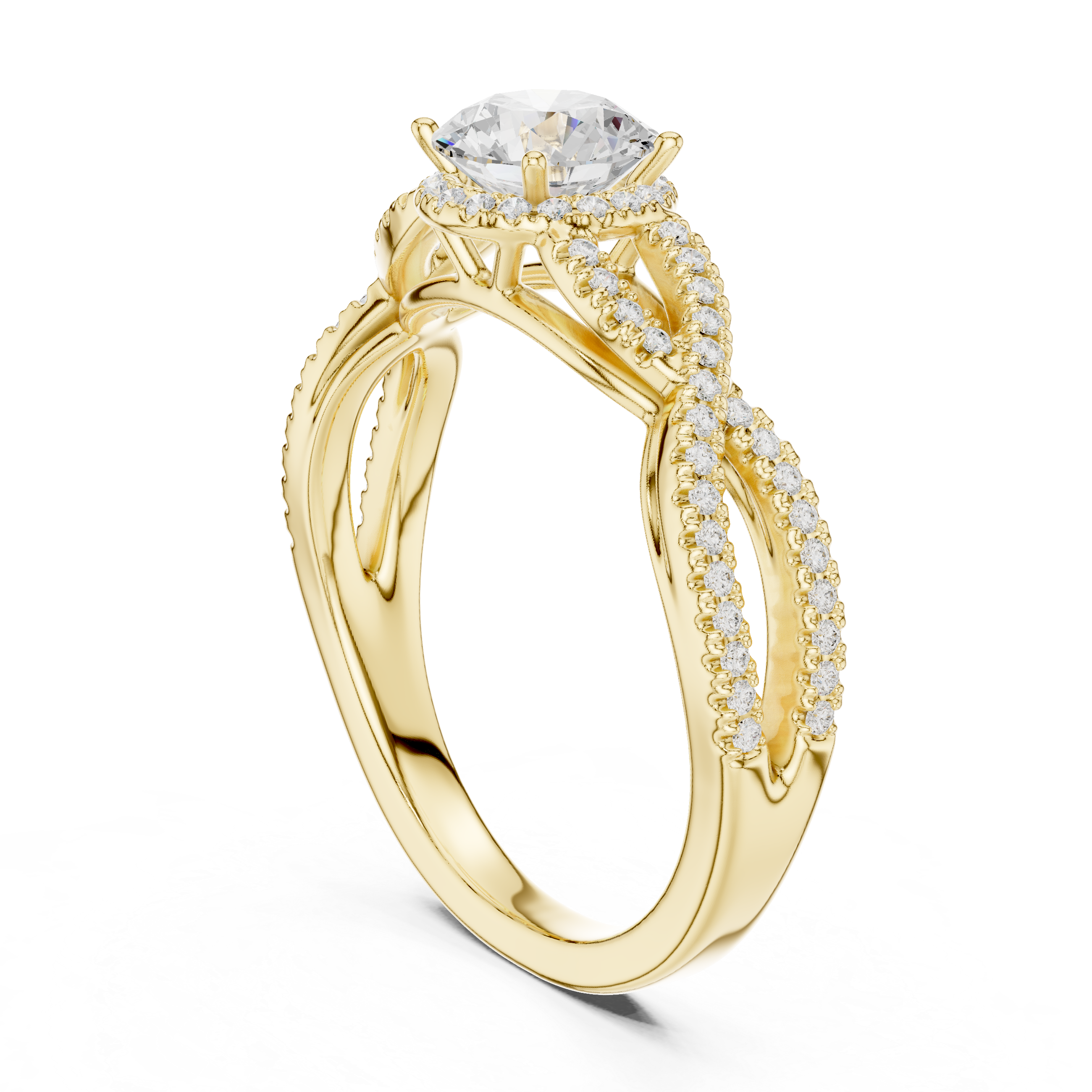 Quick Wit Lab grown diamond Rings design