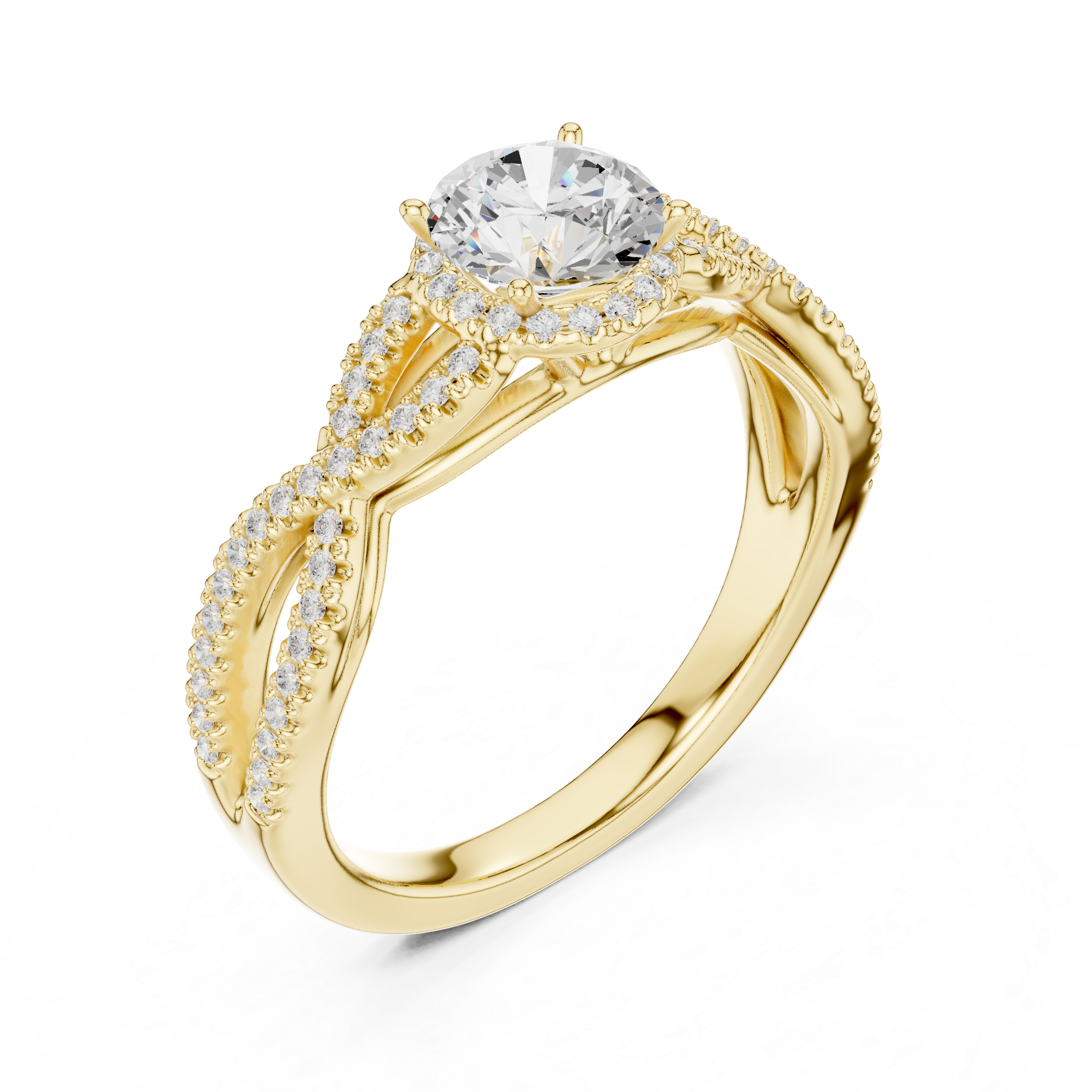 Quick Wit Lab grown diamond Rings design