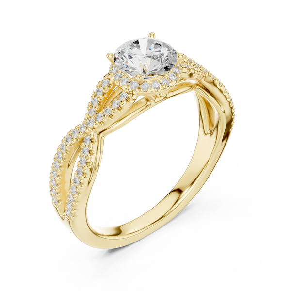 Quick Wit Lab grown diamond Rings design