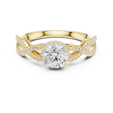 Quick Wit Lab grown diamond Rings design
