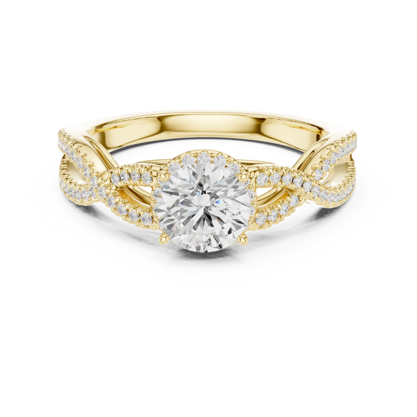Quick Wit Lab grown diamond Rings design