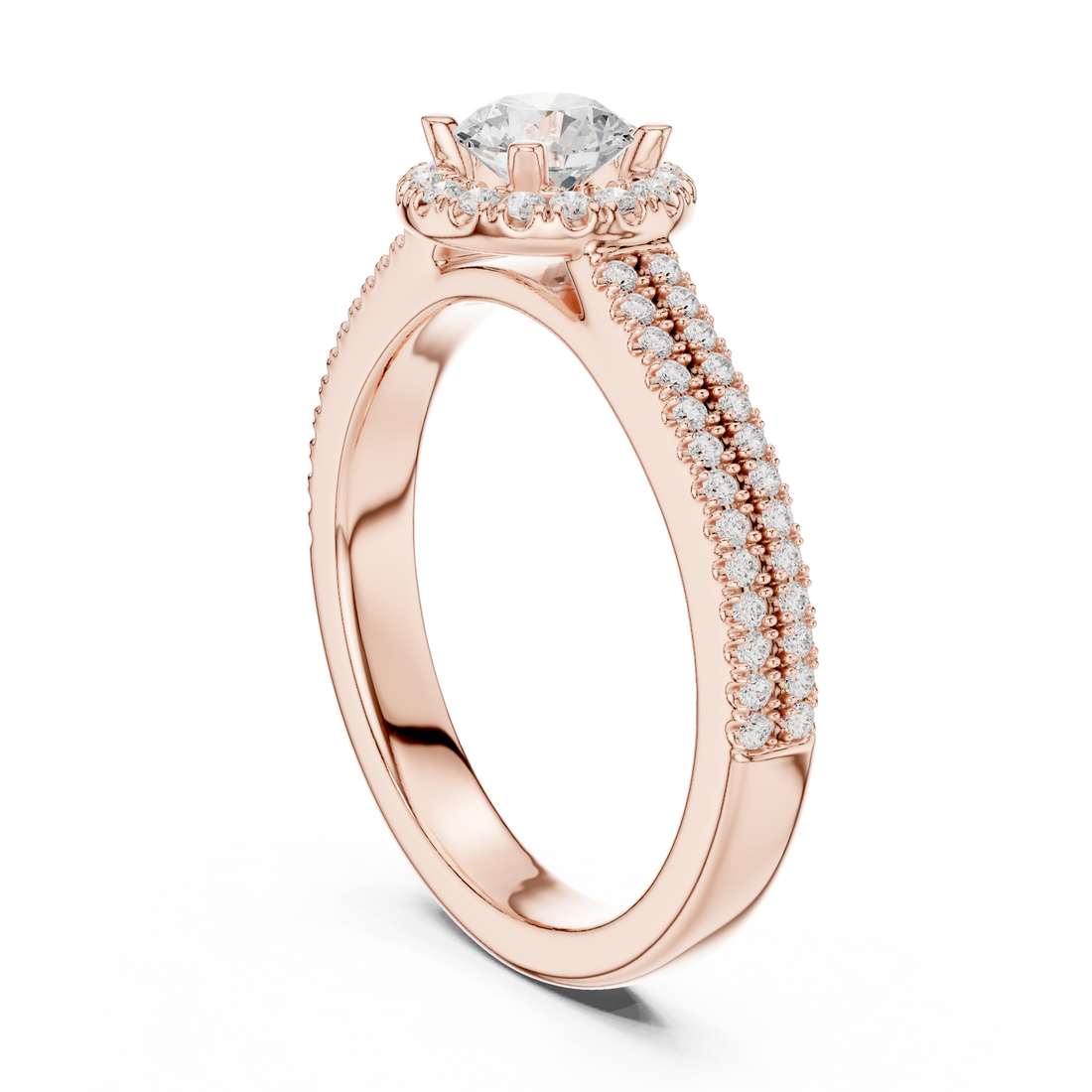 Quiet Time Lab grown diamond Rings design