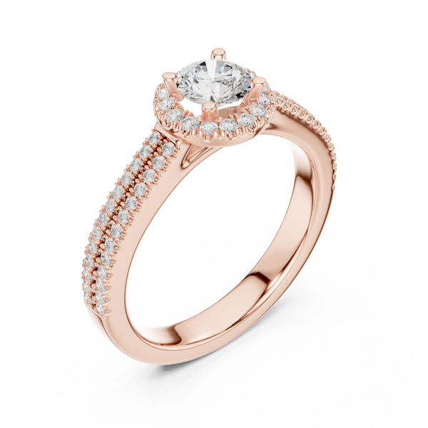 Quiet Time Lab grown diamond Rings design