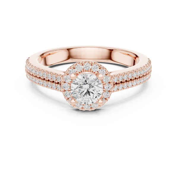 Quiet Time Lab grown diamond Rings design
