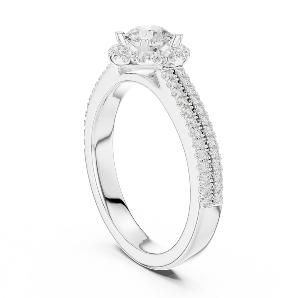 Quiet Time Lab grown diamond Rings design