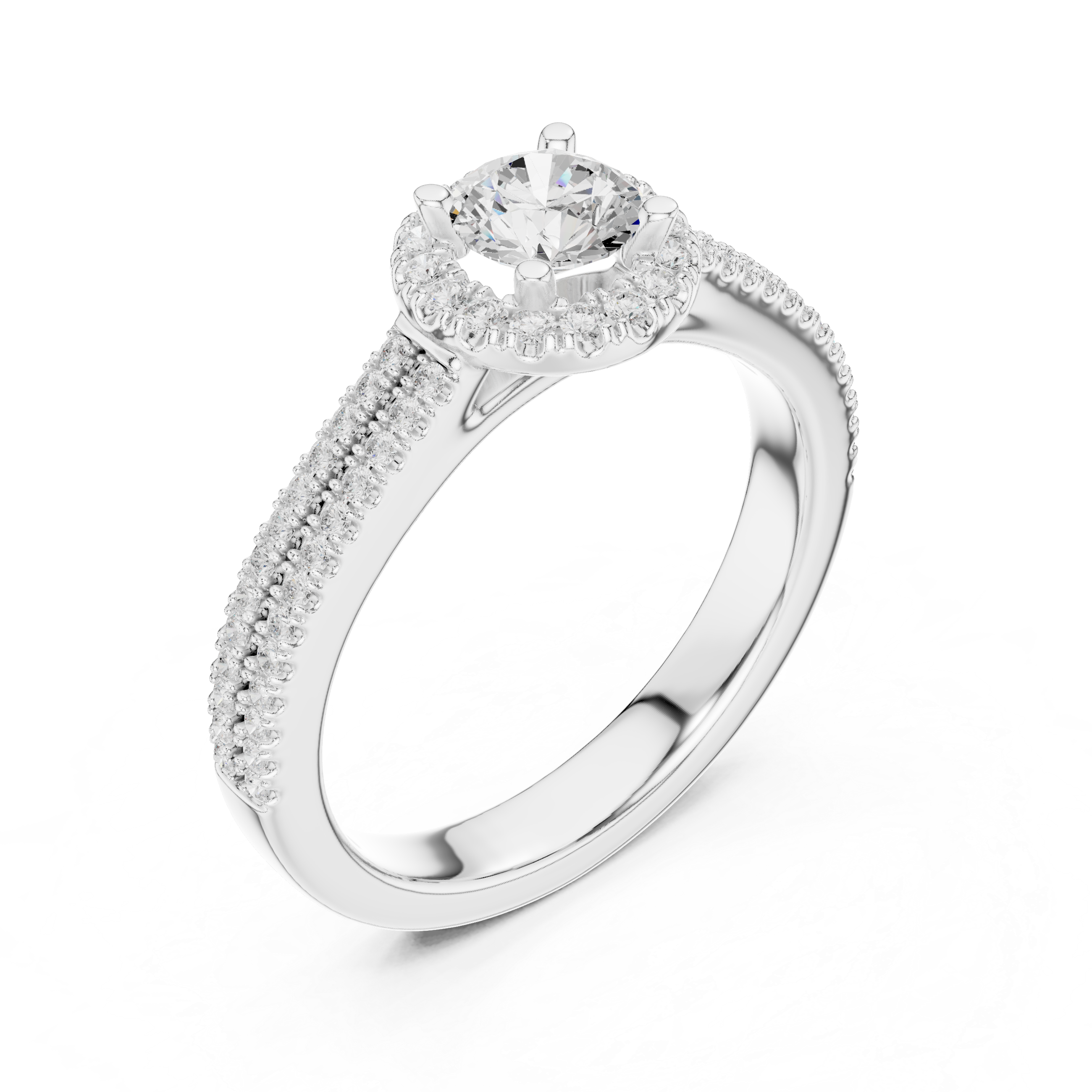 Quiet Time Lab grown diamond Rings design
