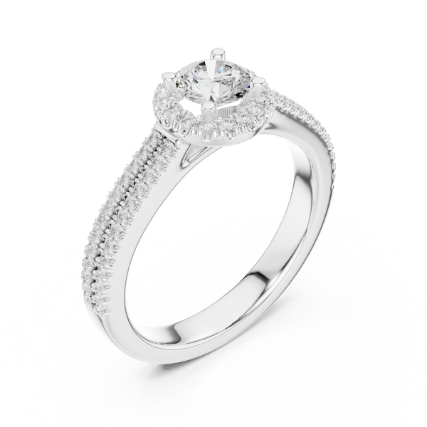 Quiet Time Lab grown diamond Rings design