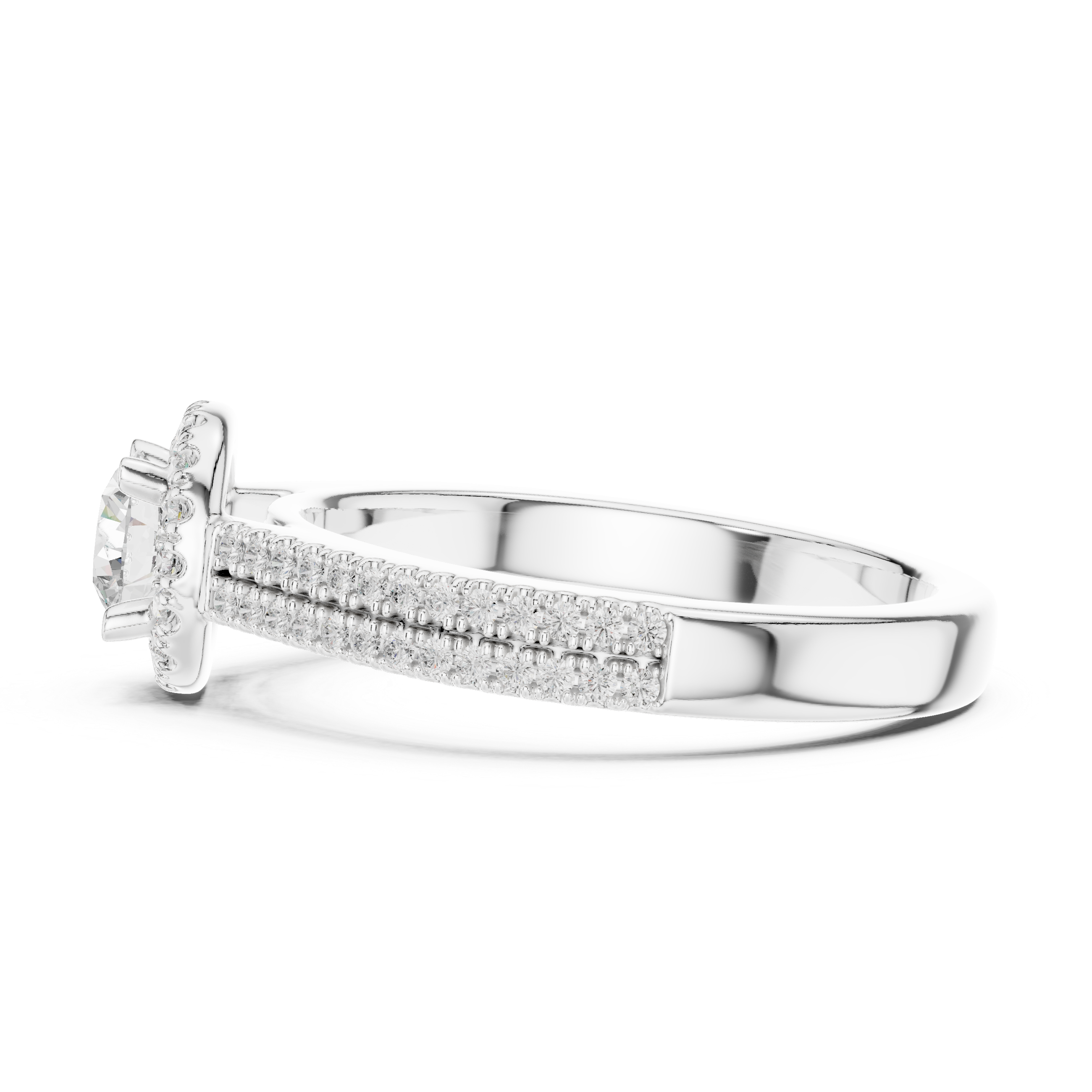 Quiet Time Lab grown diamond Rings design